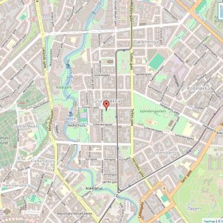 Veikart over Grünerløkka, Oslo