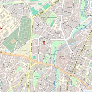 Veikart over Sagene, Oslo