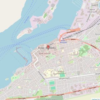 Veikart over Bodø