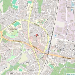 Veikart over Jessheim
