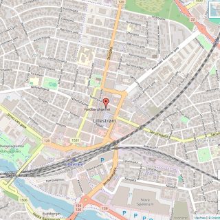 Veikart over Lillestrøm