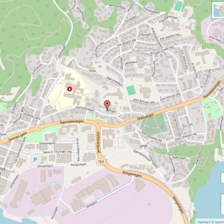 Veikart over Namsos