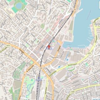 Veikart over Sandnes