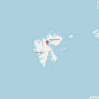 Veikart over Svalbard