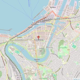Veikart over Trondheim