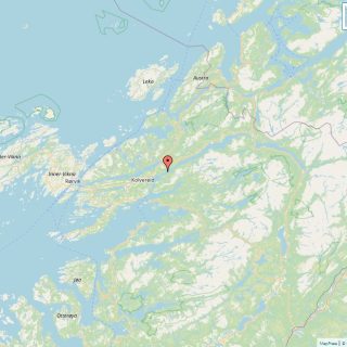 Veikart over Nærøy
