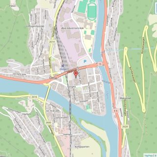 Veikart over Otta